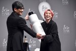 ＜＆be HAIR＞ブランドアンバサダー就任＆新CM発表会の様子