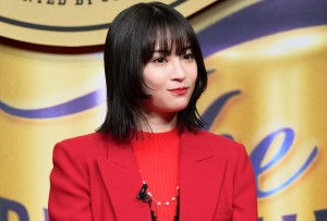 広瀬すず、「ザ・プレミアム・モルツ」新CM発表会に登場