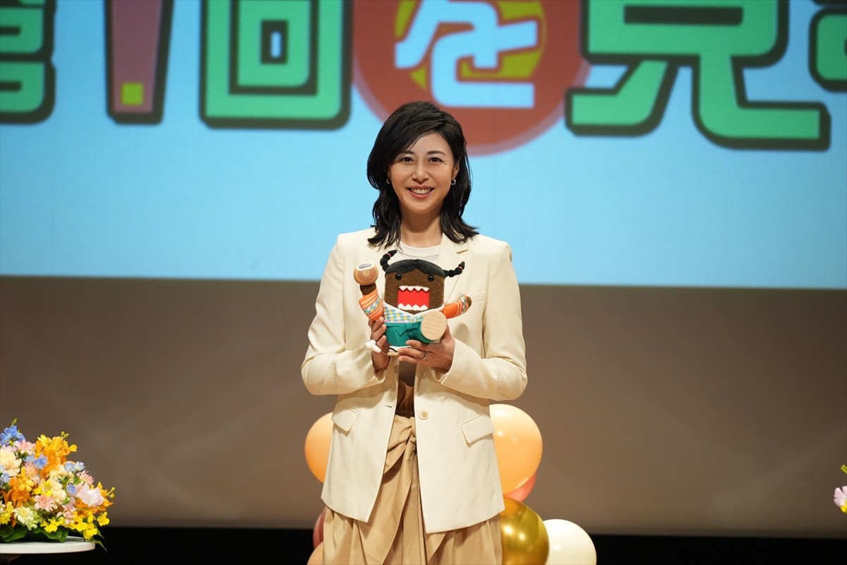 松嶋菜々子、やなせたかしさん母校で朝ドラ『あんぱん』第1回を鑑賞「やなせさんの明るさ、強さ、優しさを表現できる作品」