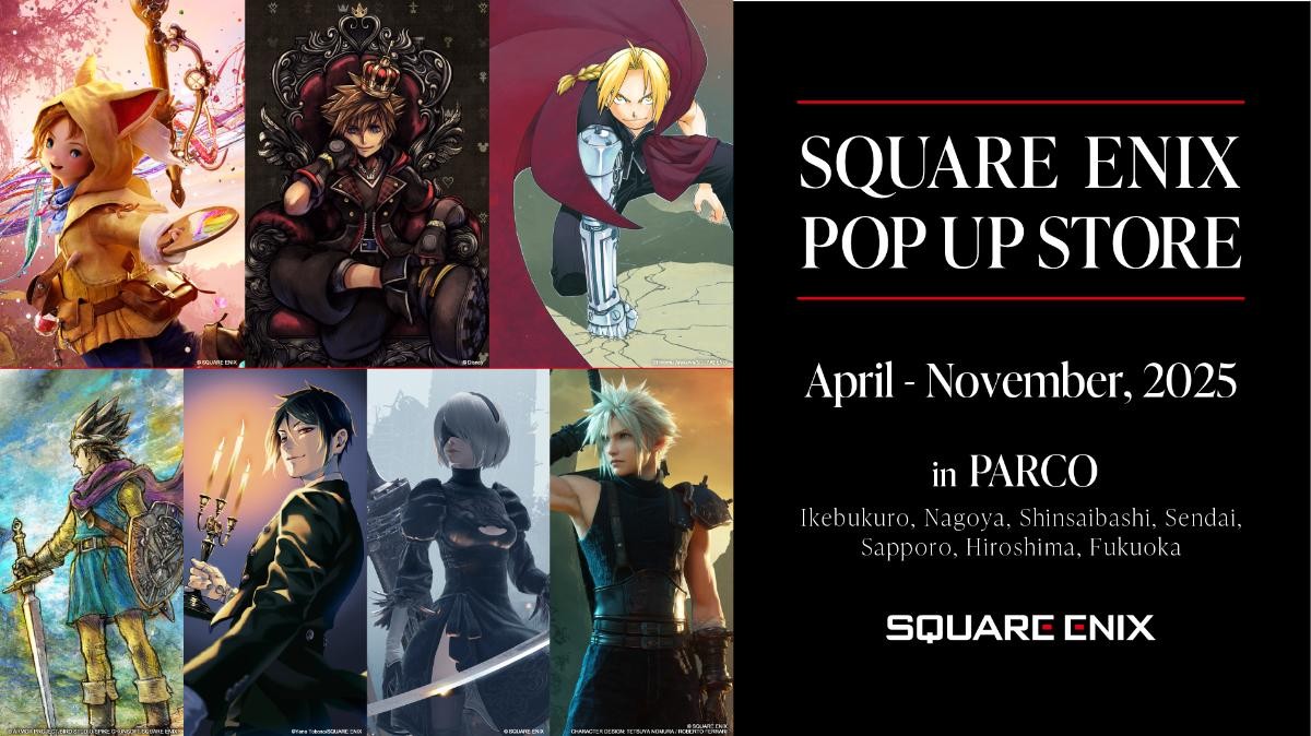20250321「SQUARE ENIX POP UP STORE」