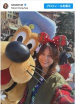 「20代に見える」相川七瀬50歳、ディズニーシー満喫ショットがかわいすぎ「顔小さっ」