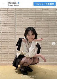 知英、抜群スタイルの最新オフショット　※「知英」インスタグラム