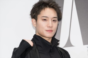 舞台『IMPACT』製作発表記者会見に出席した椿泰我