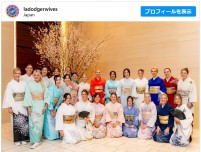 ドジャース奥様会 in ジャパン　※「Dodger Wives」インスタグラム