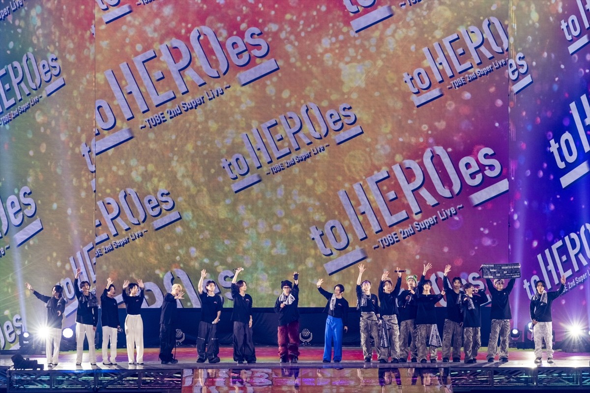 Number_iら登場「to HEROes 〜TOBE 2nd Super Live〜」、東京公演大盛況！　CLASS SEVENの7.7配信デビュー発表