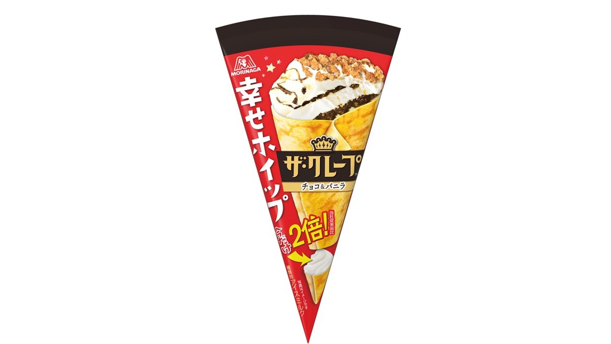 ザ・クレープ」期間限定“ホイップ2倍”登場！ チルドデザートのような