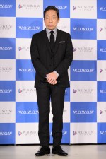 香川照之、WOWOW「連続ドラマＷ 災」完成報告会に登場
