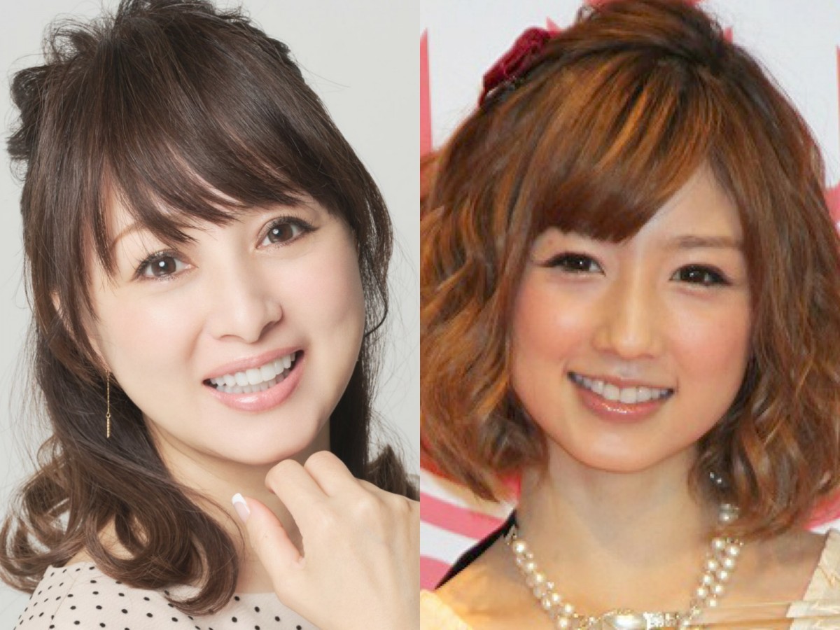 (左から)渡辺美奈代、小倉優子