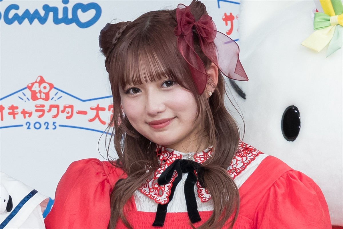 辻希美の娘・希空、猫耳ヘア＆ドレス姿で登場　“推し”との対面に感激「すっごい幸せです」