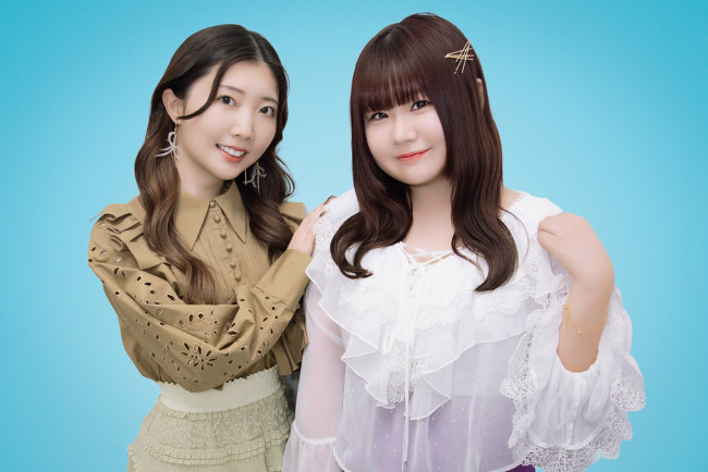 テレビアニメ『アポカリプスホテル』インタビューより(左から) 諸星すみれ、白砂沙帆