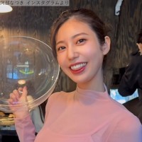 阿部なつき、2025年4月2日の投稿より　※「阿部なつき」インスタグラム