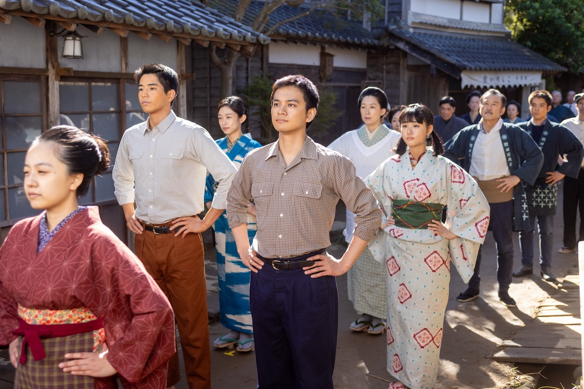 『あんぱん』“蘭子”河合優実、“豪”細田佳央太を見つめる視線が切ない　ネット悶絶「恋心に気づいて」