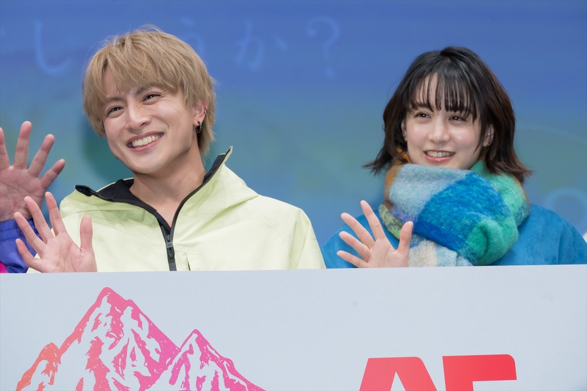 GENERATIONS・白濱亜嵐＆山本美月「私たち似てますね、顔」　初対面で盛り上がる