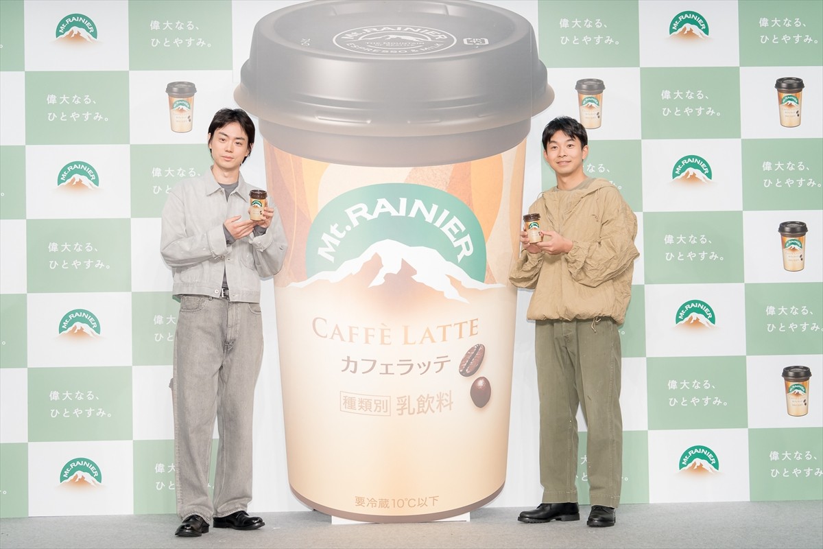 菅田将暉＆仲野太賀、CM初共演「こんな未来を想像してない」と喜び