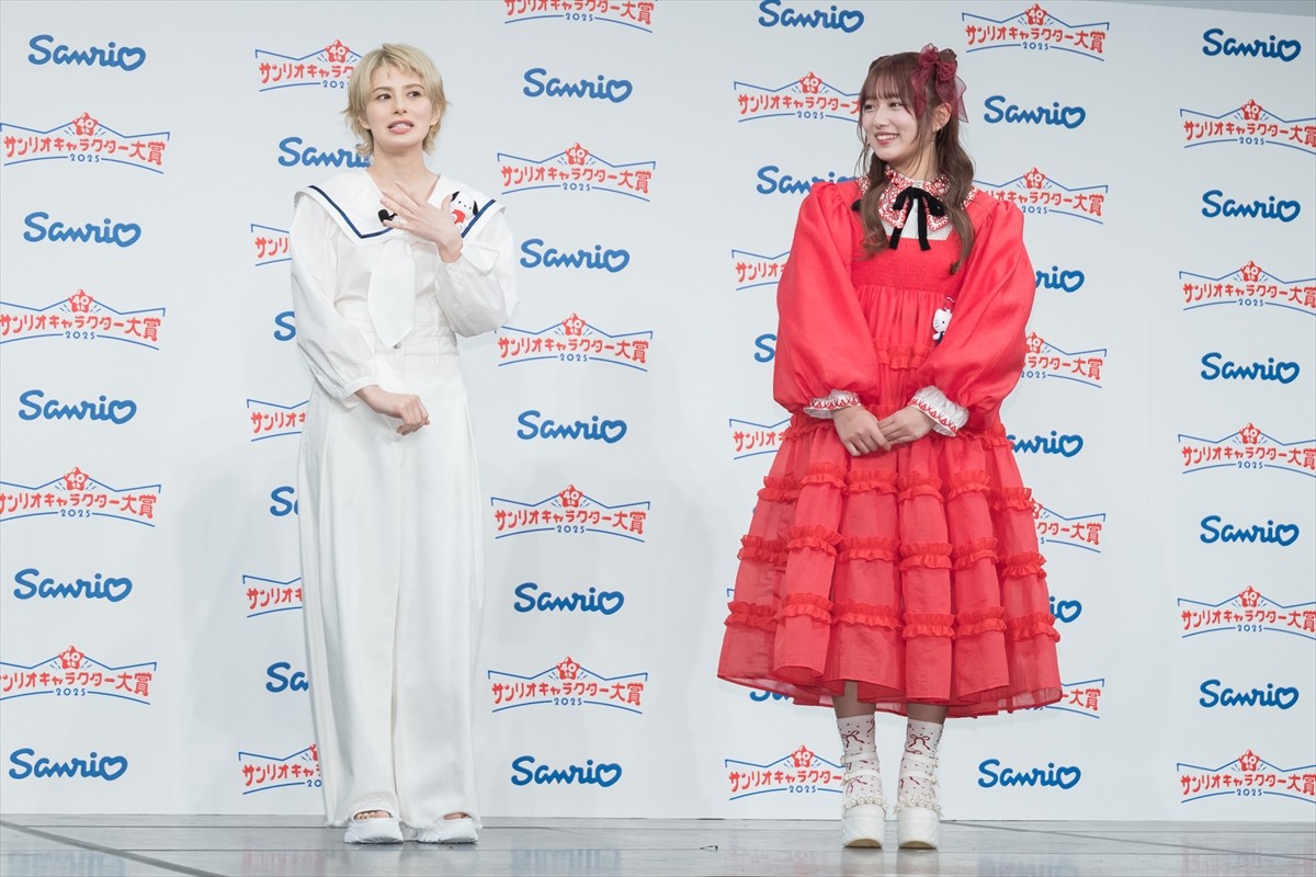 辻希美の娘・希空、猫耳ヘア＆ドレス姿で登場　“推し”との対面に感激「すっごい幸せです」