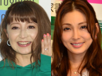 （左から）矢口真里、押切もえ