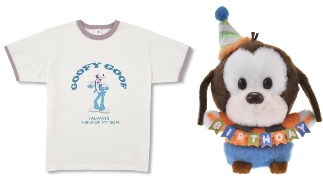 「ディズニーストア」グーフィー誕生日コレクション登場！　ステッカー風デザインのエコバッグなど展開