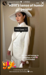 メットガラ、アンナ・サワイとゼンデイヤのスタイルが丸被りの珍事件発生※「Karla Welch」インスタグラム