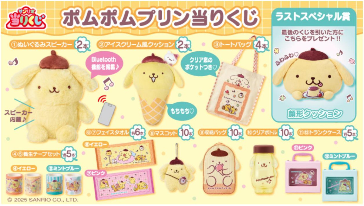 20250521 ポムポムプリンの当りくじ