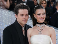 ブルックリン・ベッカムと妻の二コラ・ペルツ