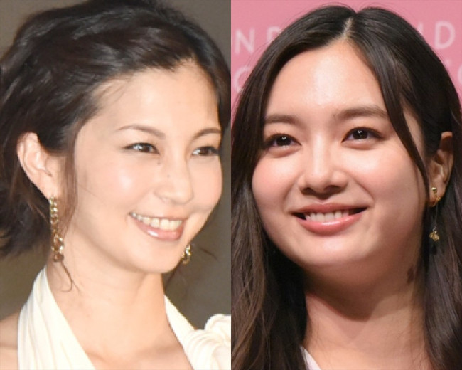 (左から)安田美沙子、新川優愛