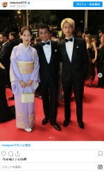 中山秀征、家族ショット　※「中山秀征」インスタグラム