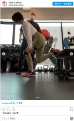 山川恵里佳、10月のマラソンに向けてトレーニング！　※「山川恵里佳」インスタグラム