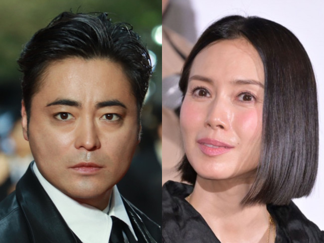 (左から)山田孝之、中谷美紀