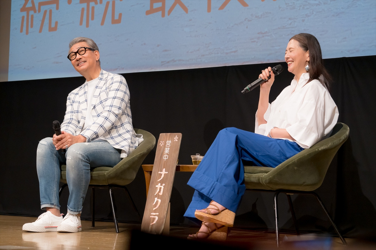 小泉今日子＆中井貴一、お互いの信頼を語る　イベントにサプライズ登場