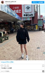 中村彩賀、ソロショット　※「中村彩賀」インスタグラム