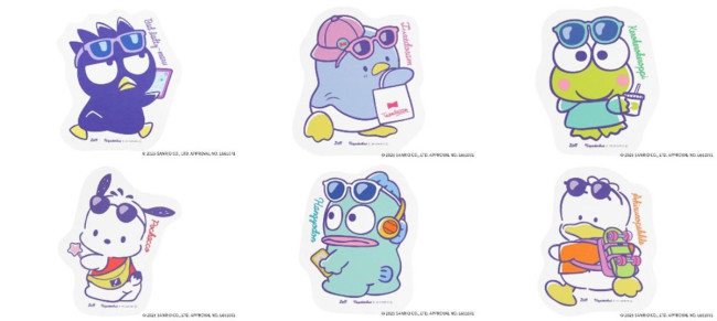 写真）はぴだんぶい「Zoff」と初コラボ！ ポチャッコなど6にんを