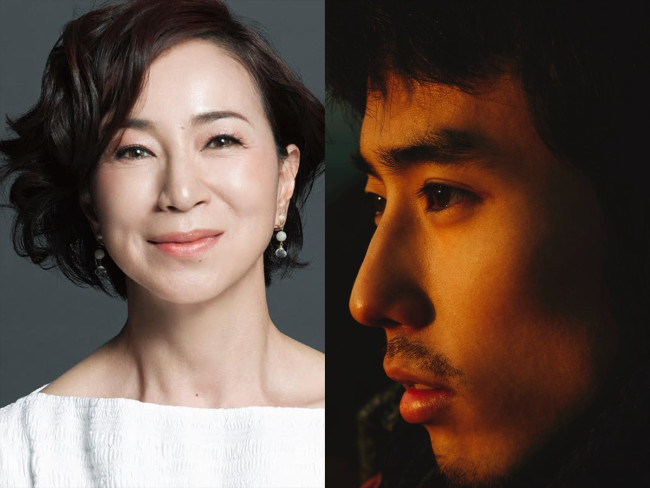 映画『MIRRORLIAR FILMS Season8』松田美由紀監督作『からのうつわ』に出演する(左から)原田美枝子、佐藤緋美