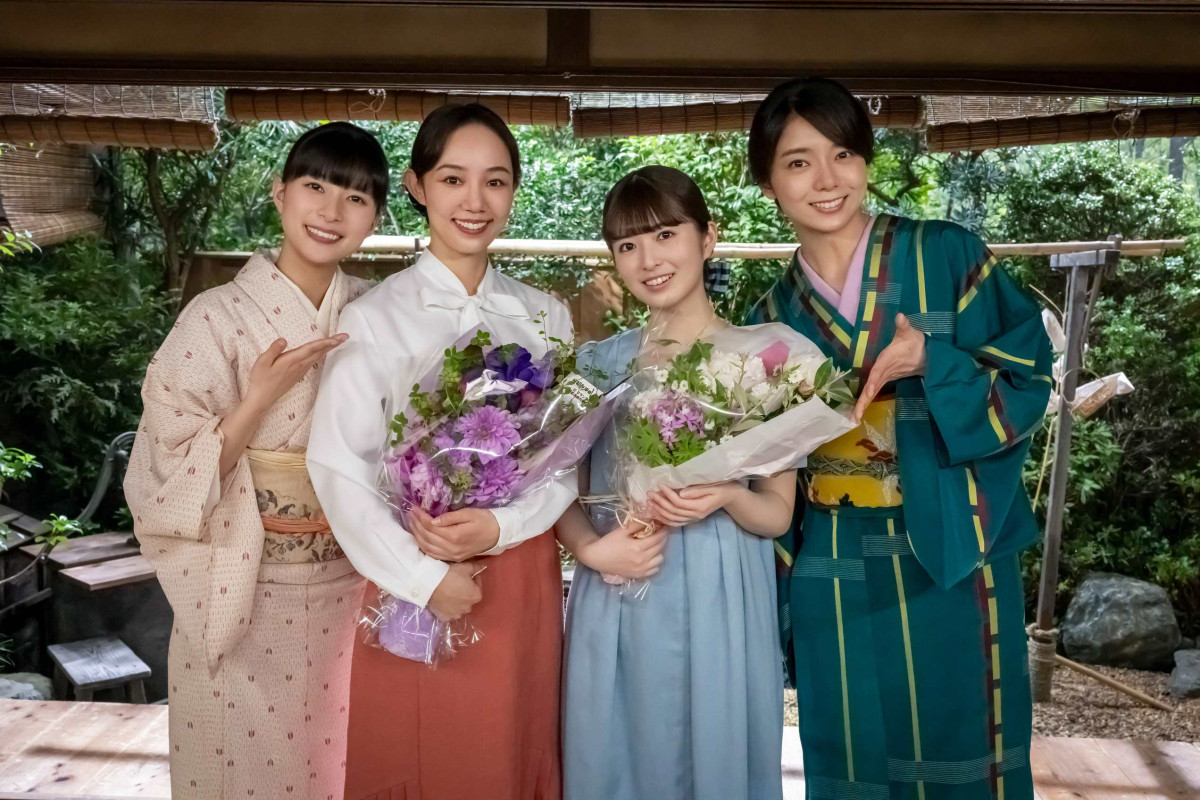 『波うららかに、めおと日和』、乃木坂46・小川彩、森カンナ、咲妃みゆらなつ美ファミリーがクランクアップ！