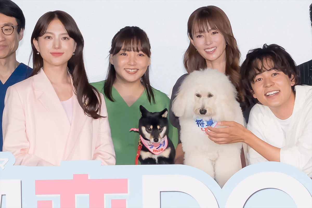 火曜ドラマ『初恋DOGs』制作発表の様子