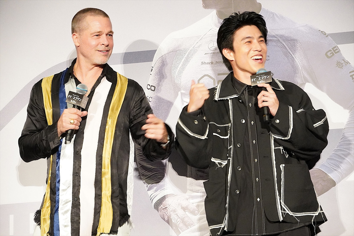 ブラッド・ピット、中尾明慶に現金と金言のプレゼント！「夜があれば、朝が来る」