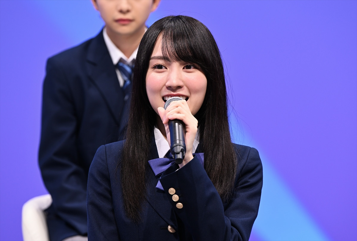 乃木坂46・賀喜遥⾹＆筒井あやめ、制服姿で登場　W主演ドラマで青春を感じる