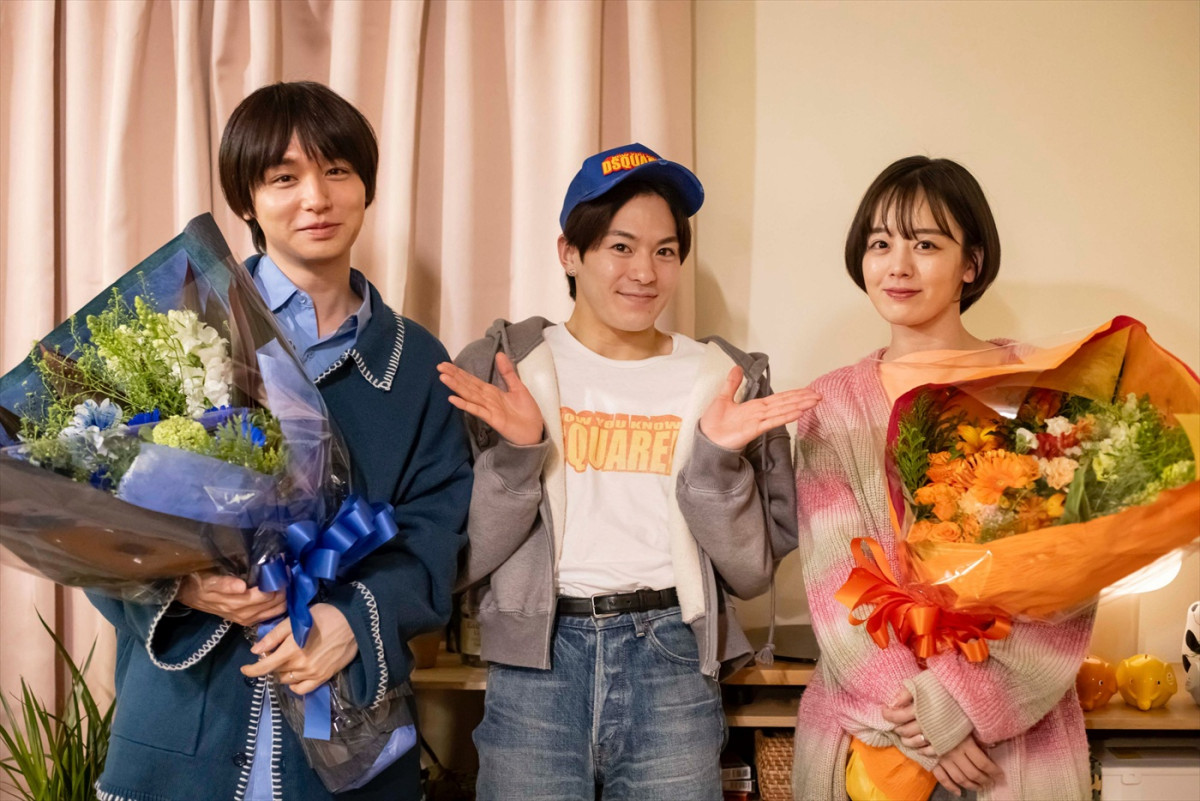 今夜最終回『パラレル夫婦』、伊野尾慧＆伊原六花が笑顔でクランクアップ！