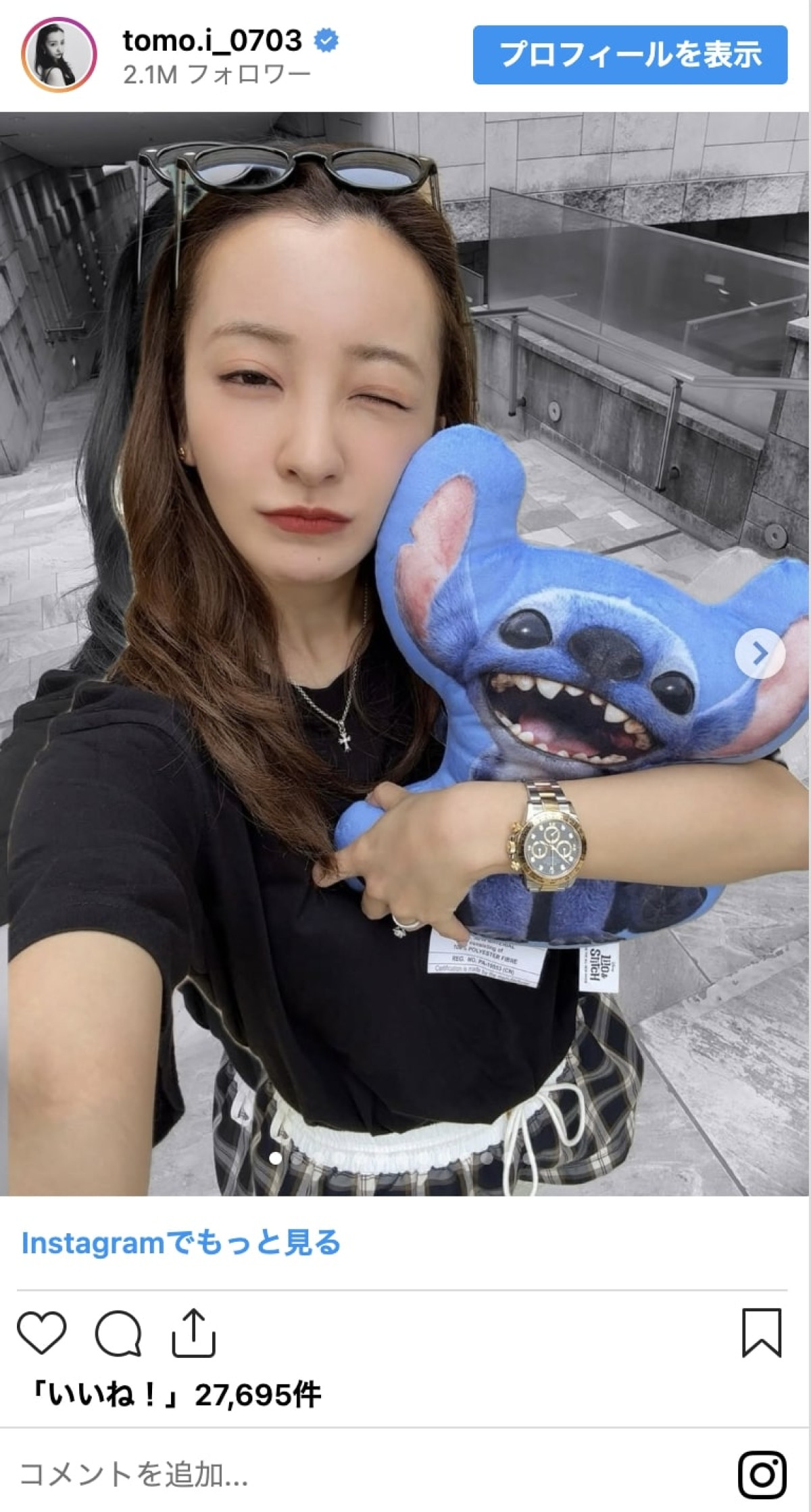 板野友美、“そっくり3歳娘”との親子ショットがかわいすぎ！　おそろいドレス、妹＆娘と3人旅も