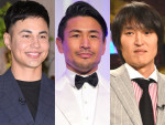 （左から）ユージ、魔裟斗、千原ジュニア