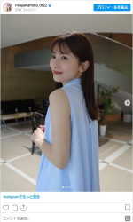 山本里菜、長い髪を10cmバッサリ！　※「山本里菜」インスタグラム