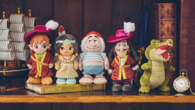 ピーターパン ぬいぐるみ マスコットセット ディズニー 写真）ディズニーストア『ピーター・パン』新作グッズ発売！ レトロ