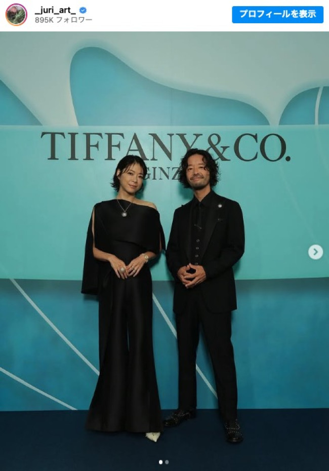 上野樹里(左)と和田唱(右)夫婦 ※「上野樹里」インスタグラム