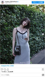 本田翼が披露した夏の私服姿　※「本田翼」インスタグラム
