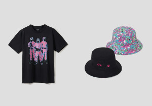 グラニフ『イカゲーム』と初コラボ！　ポップで不気味な“ヨンヒ人形のTシャツ”など全14種展開