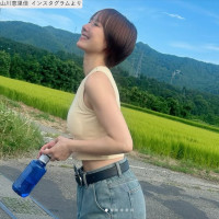 山川恵里佳、近影　※「山川恵里佳」インスタグラム