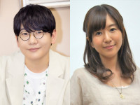 （左から）花江夏樹、茅野愛衣