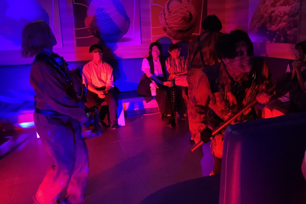 20250828_「喰うか。喰われるか。恐怖の I SCREAM 店」の様子