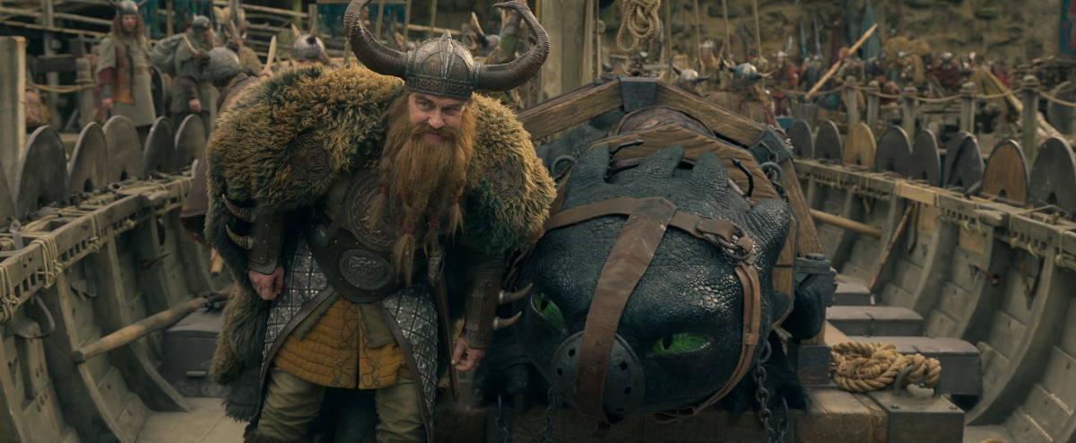 “父”ジェラルド・バトラー、“息子”を大絶賛！　『ヒックとドラゴン』特別映像解禁