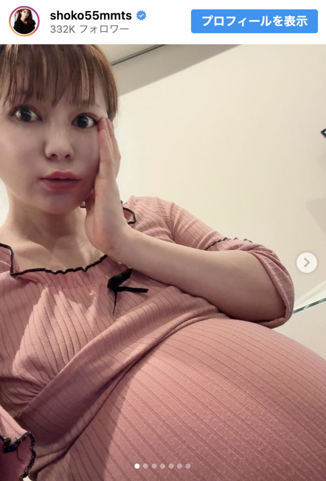 中川翔子、パジャマ姿の近影を公開 ※「中川翔子」インスタグラム