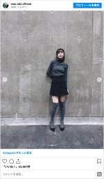 乃木坂46・五百城茉央、抜群のスタイル　※「五百城茉央」インスタグラム